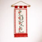 Palestinian Embroidered Wall Hanging,