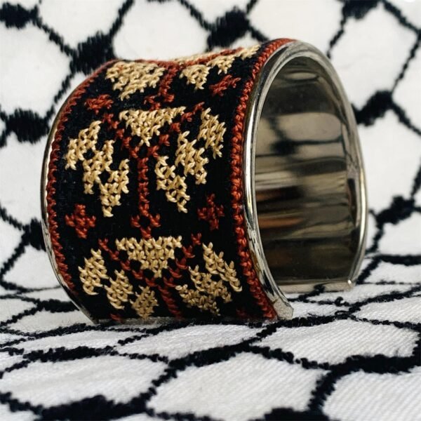 Land of Patience Tatreez Cuff Bracelet
