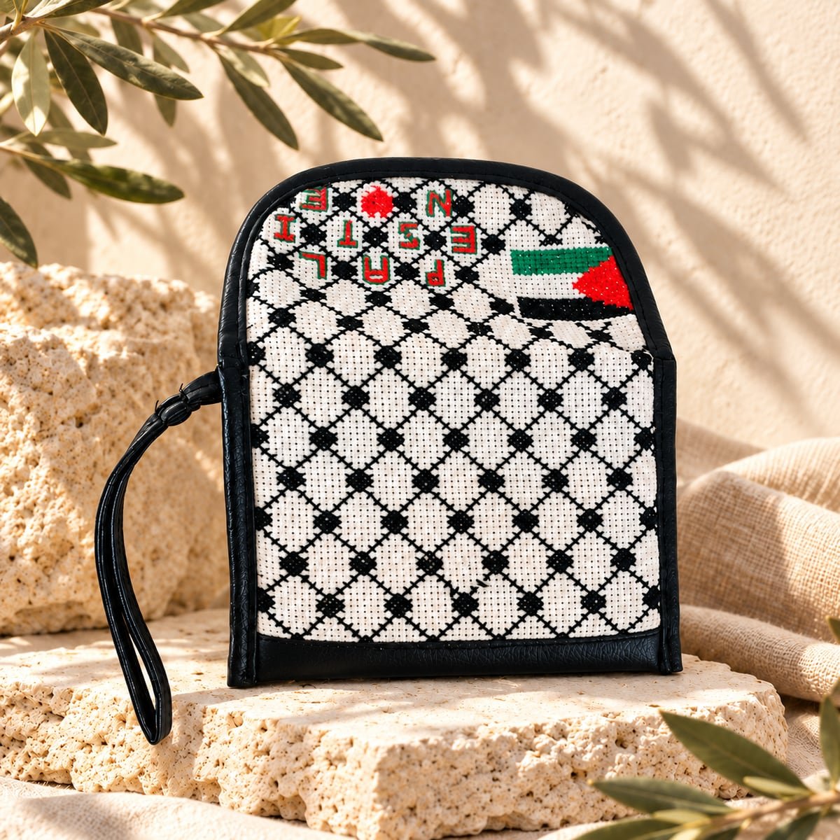 Palestine Keffiyeh Purse - Image 2