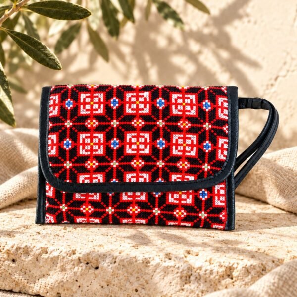Red White Purse