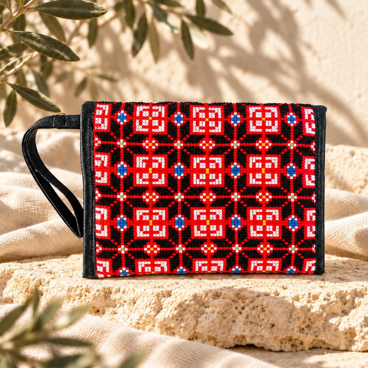 Red White Purse - Image 7