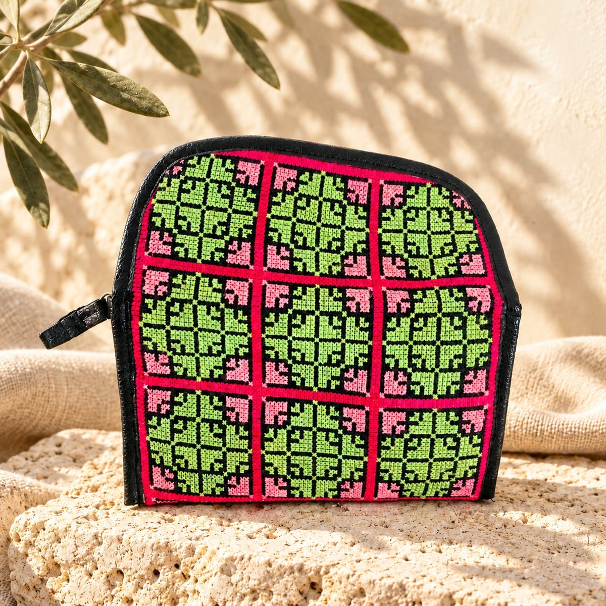 Green Pink Purse - Image 6