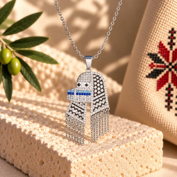 Sparkling Dome Pendant Necklace