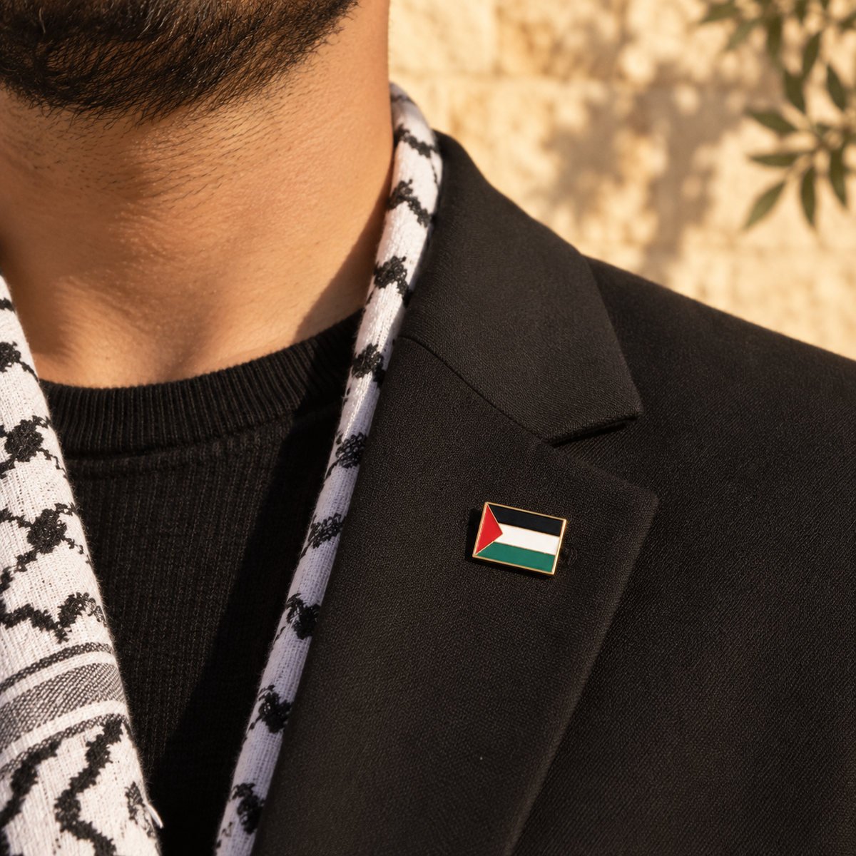 Palestine Flag Pin - Image 3